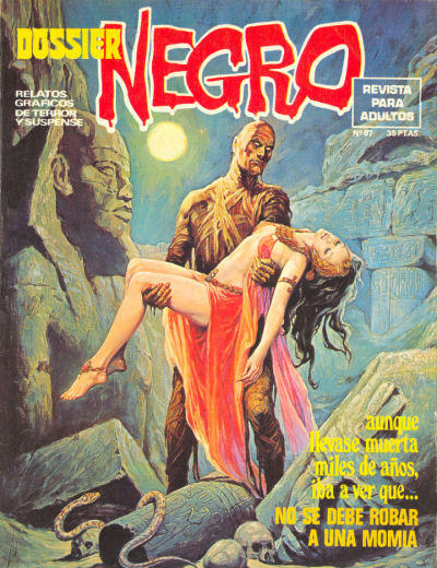 Cover for Dossier Negro (Ibero Mundial de ediciones, 1968 series) #87