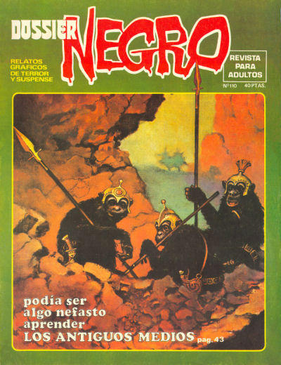 Cover for Dossier Negro (Ibero Mundial de ediciones, 1968 series) #110