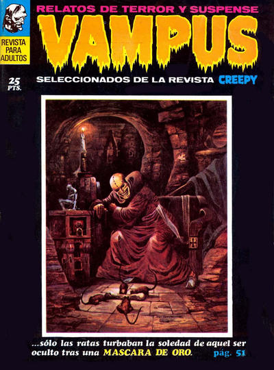 Cover for Vampus (Ibero Mundial de ediciones, 1971 series) #10
