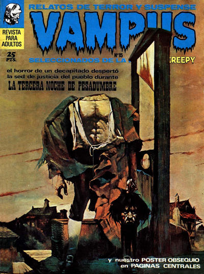 Cover for Vampus (Ibero Mundial de ediciones, 1971 series) #15