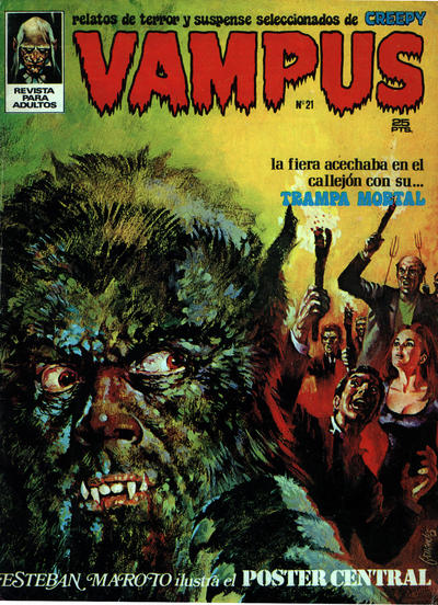 Cover for Vampus (Ibero Mundial de ediciones, 1971 series) #21