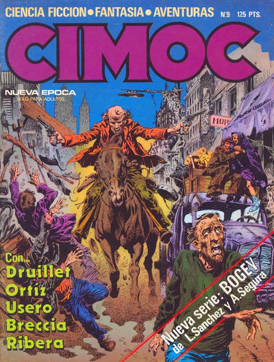 Cover for Cimoc (NORMA Editorial, 1981 series) #9