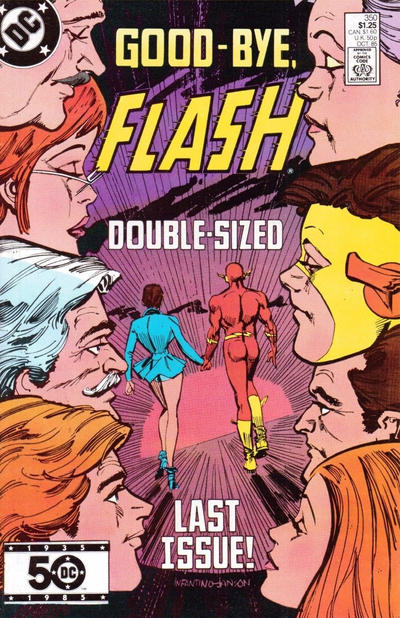 Cover for The Flash (DC, 1959 series) #350 [Direct]
