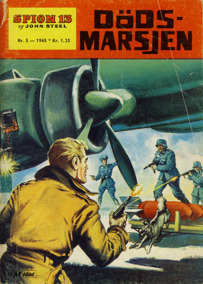 Cover for Spion 13 og John Steel (Serieforlaget / Se-Bladene / Stabenfeldt, 1963 series) #5/1965