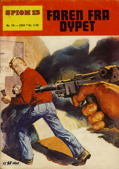 Cover for Spion 13 og John Steel (Serieforlaget / Se-Bladene / Stabenfeldt, 1963 series) #10/1965