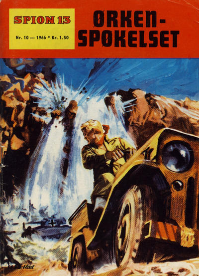 Cover for Spion 13 og John Steel (Serieforlaget / Se-Bladene / Stabenfeldt, 1963 series) #10/1966