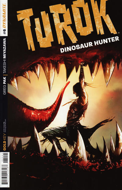 Cover for Turok: Dinosaur Hunter (Dynamite Entertainment, 2014 series) #6 [Subscription Cover]