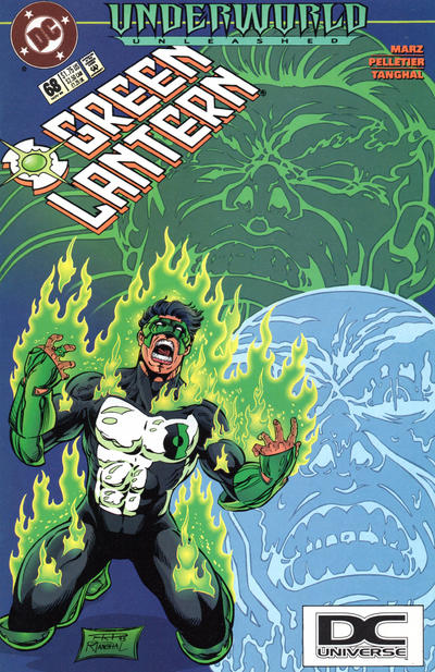 Cover for Green Lantern (DC, 1990 series) #68 [DC Universe Corner Box]