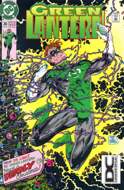 Cover for Green Lantern (DC, 1990 series) #36 [DC Universe Corner Box]