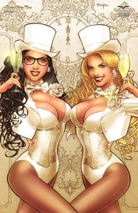 Cover Thumbnail for Grimm Fairy Tales (Zenescope Entertainment, 2005 series) #92 [New Year's White Tie Exclusive Variant by Franchesco!]