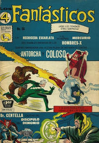 Cover Thumbnail for Los 4 Fantásticos (Editora de Periódicos, S. C. L. "La Prensa", 1962 series) #56
