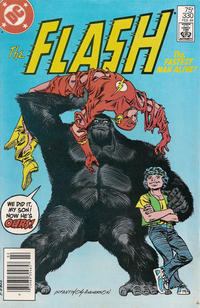 Cover for The Flash (DC, 1959 series) #330 [Newsstand]