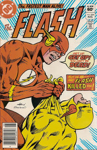 Cover for The Flash (DC, 1959 series) #324 [Newsstand]
