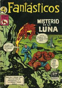Cover for Los 4 Fantásticos (Editora de Periódicos, S. C. L. "La Prensa", 1962 series) #125