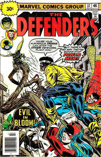 Cover for The Defenders (Marvel, 1972 series) #37 [30¢]