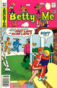 Cover Thumbnail for Betty and Me (Archie, 1965 series) #91