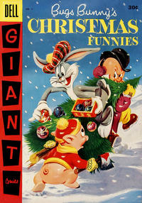 Cover Thumbnail for Bugs Bunny's Christmas Funnies (Dell, 1950 series) #7 [30¢]