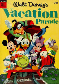 Cover Thumbnail for Walt Disney's Vacation Parade (Dell, 1950 series) #5 [30¢]