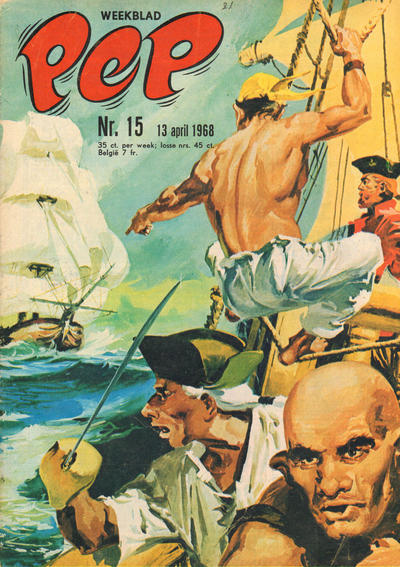Cover for Pep (Geïllustreerde Pers, 1962 series) #15/1968