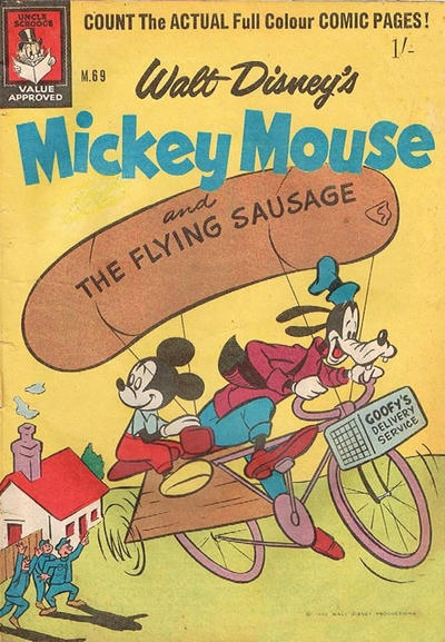 Cover for Walt Disney's Mickey Mouse (W. G. Publications; Wogan Publications, 1956 series) #69