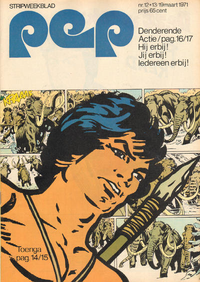 Cover for Pep (Geïllustreerde Pers, 1962 series) #12/1971