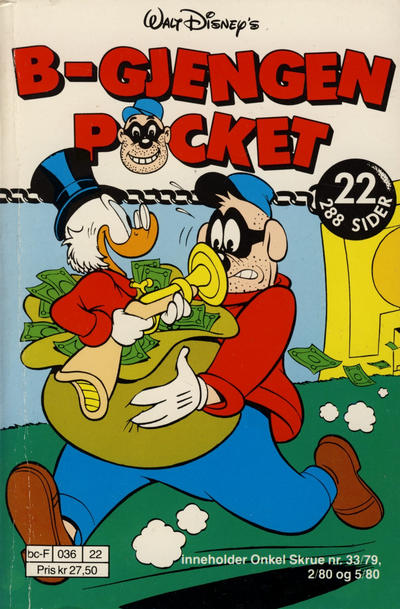 Cover for B-Gjengen pocket (Hjemmet / Egmont, 1986 series) #22