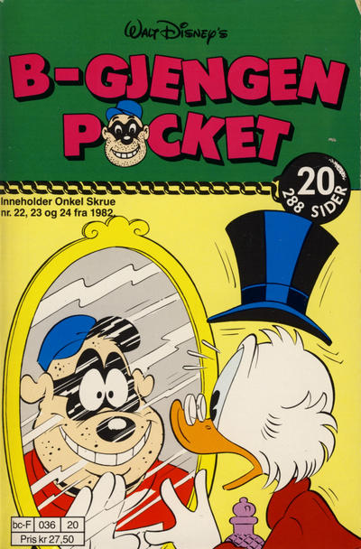 Cover for B-Gjengen pocket (Hjemmet / Egmont, 1986 series) #20
