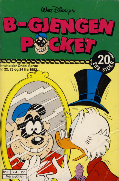 Cover for B-Gjengen pocket (Hjemmet / Egmont, 1986 series) #20 [Reutsendelse]