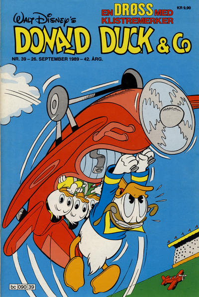 Cover for Donald Duck & Co (Hjemmet / Egmont, 1948 series) #39/1989