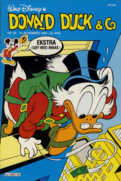 Cover for Donald Duck & Co (Hjemmet / Egmont, 1948 series) #46/1989