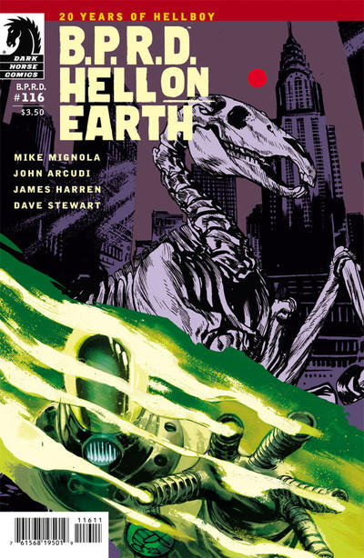 Cover for B.P.R.D. Hell on Earth (Dark Horse, 2013 series) #116