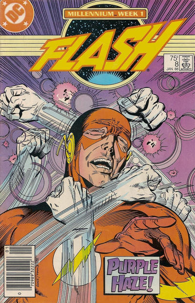Cover for Flash (DC, 1987 series) #8 [Newsstand]