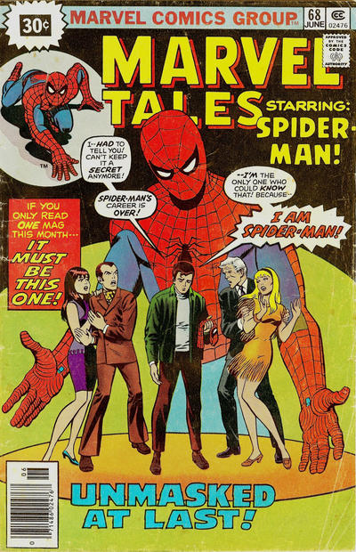 Cover for Marvel Tales (Marvel, 1966 series) #68 [30¢]