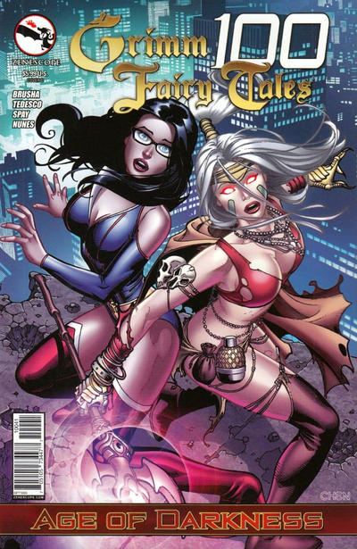 Cover for Grimm Fairy Tales (Zenescope Entertainment, 2005 series) #100 [Cover D by Sean Chen]
