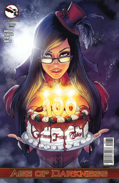 Cover for Grimm Fairy Tales (Zenescope Entertainment, 2005 series) #100 [Cover G by Elias Chatzoudis]