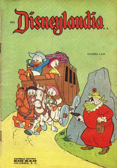 Cover for Disneylandia (Zig-Zag Colombia, 1969 series) #405