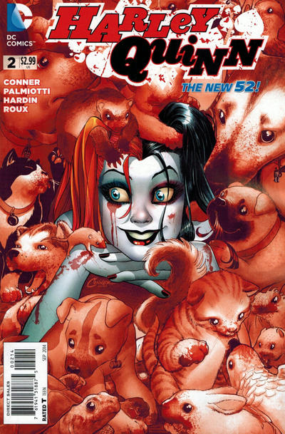 Cover for Harley Quinn (DC, 2014 series) #2 [Fourth Printing]