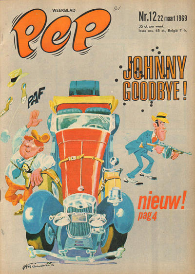 Cover for Pep (Geïllustreerde Pers, 1962 series) #12/1969