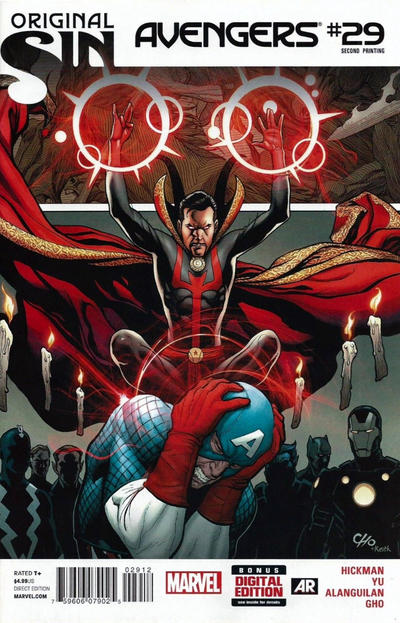 Cover for Avengers (Marvel, 2013 series) #29 [2nd Printing]
