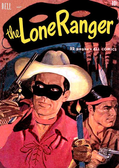 Cover for The Lone Ranger (Dell, 1948 series) #37 [red shirt variant]