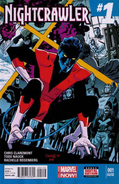 Cover for Nightcrawler (Marvel, 2014 series) #1 [2nd Printing]