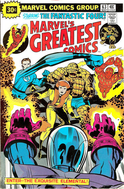 Cover for Marvel's Greatest Comics (Marvel, 1969 series) #63 [30¢]