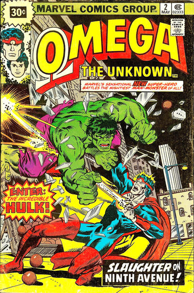 Cover for Omega the Unknown (Marvel, 1976 series) #2 [30¢]