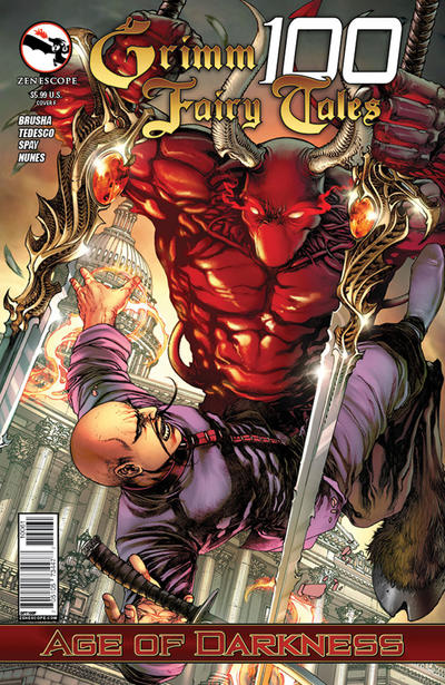 Cover for Grimm Fairy Tales (Zenescope Entertainment, 2005 series) #100 [Cover F by Harvey Tolibao]