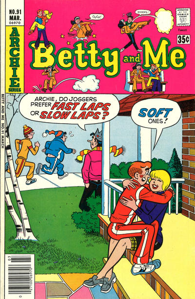 Cover for Betty and Me (Archie, 1965 series) #91