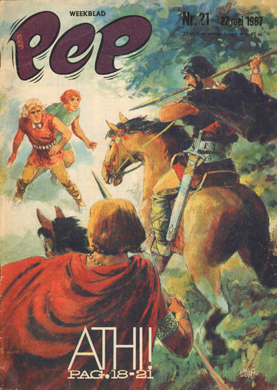 Cover for Pep (Geïllustreerde Pers, 1962 series) #21/1967