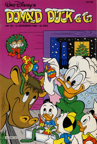 Cover for Donald Duck & Co (Hjemmet / Egmont, 1948 series) #50/1989