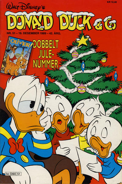 Cover for Donald Duck & Co (Hjemmet / Egmont, 1948 series) #51/1989
