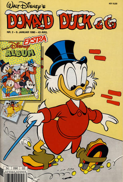 Cover for Donald Duck & Co (Hjemmet / Egmont, 1948 series) #2/1990