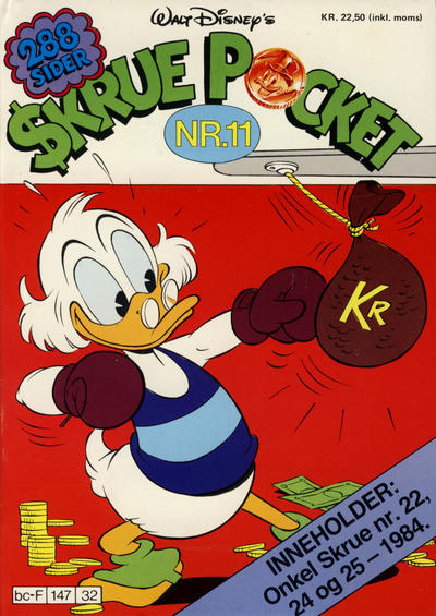 Cover for Skrue Pocket (Hjemmet / Egmont, 1984 series) #11